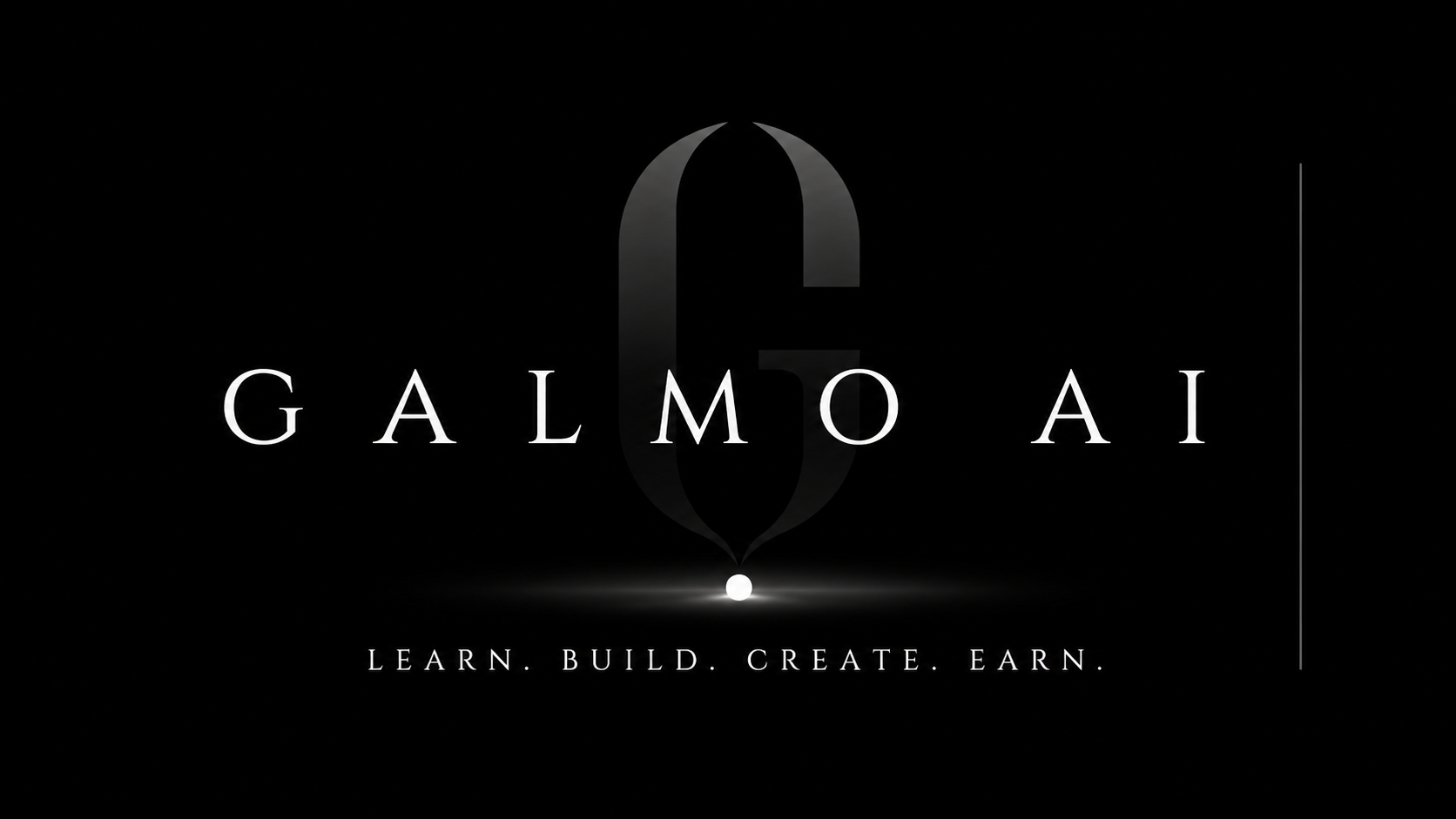 Galmo AI — Learn. Build. Create. Earn.